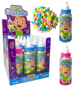 Fun Frenzy Mega Baby Bottle Candy 3.5 oz 12ct